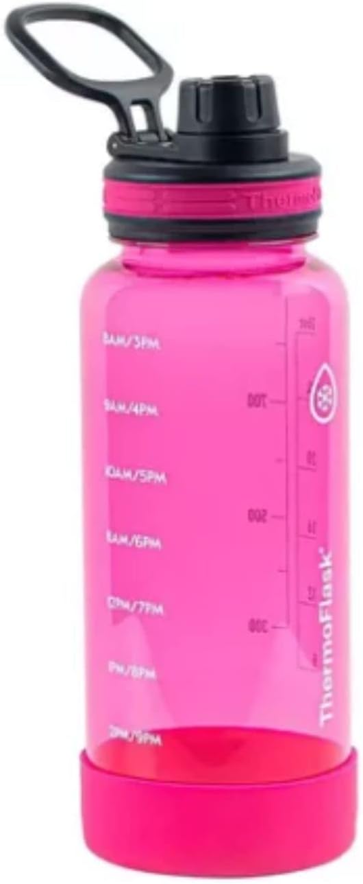 Vaso motivacional ThermoFlask de 24 oz, paquete de 2