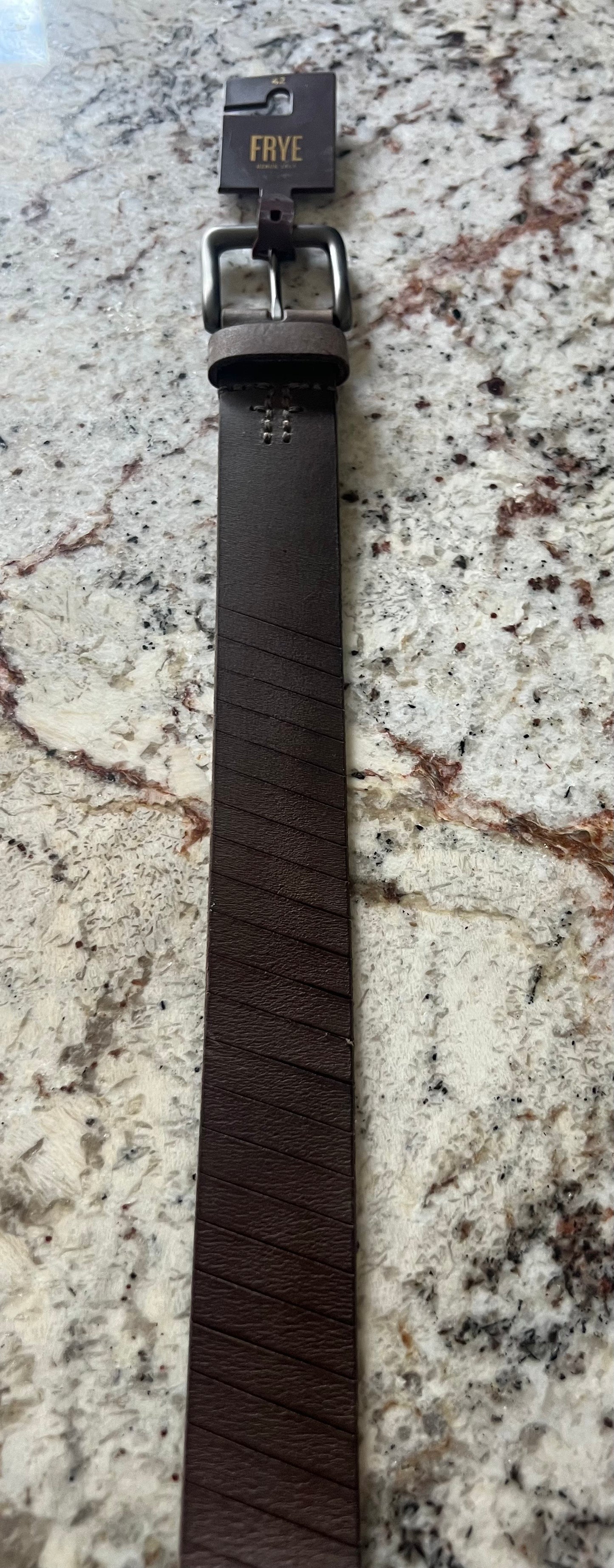 Brown Leather Belt size 42