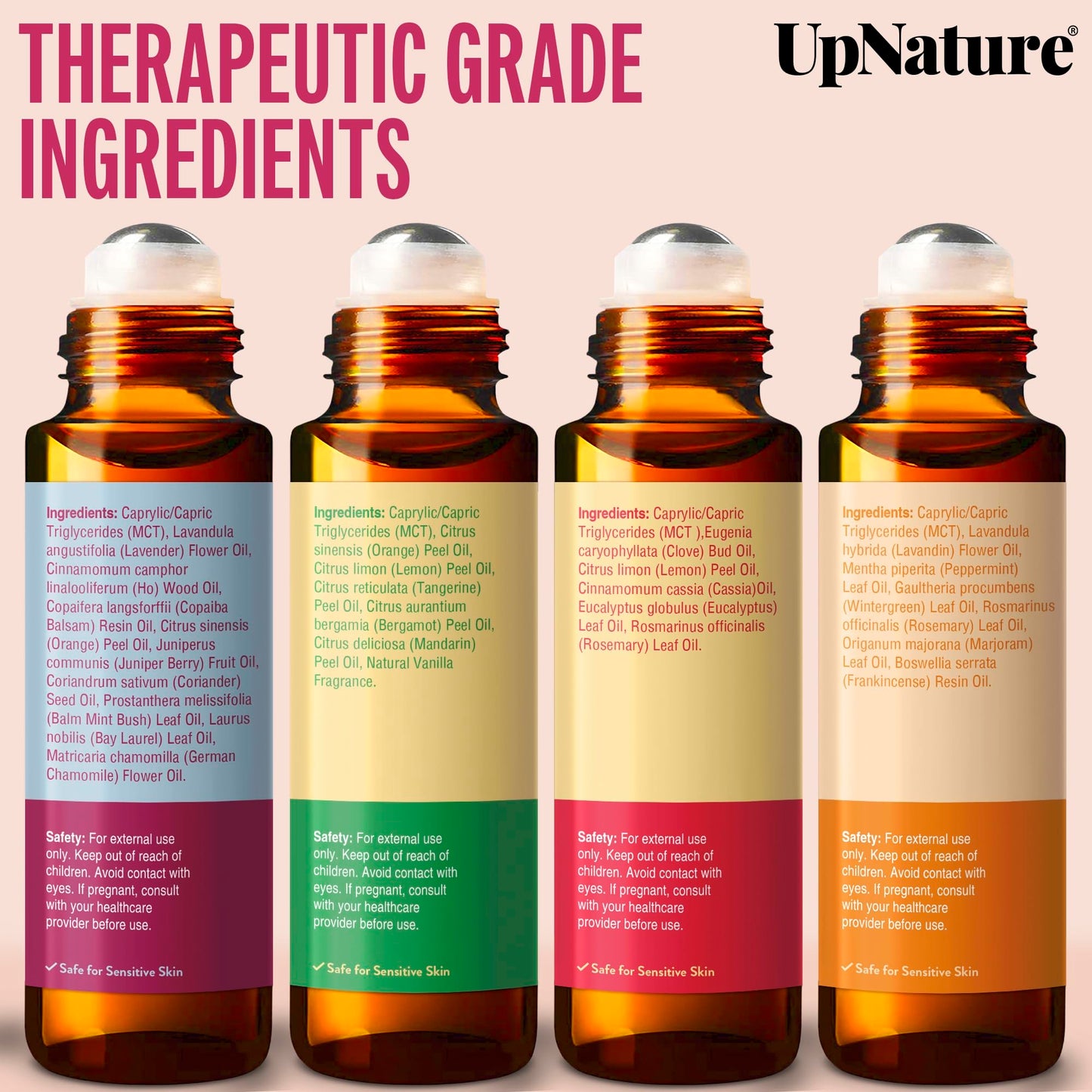 Essential Oils 4 rolls