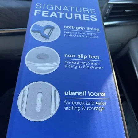 Organizador de cajones de 3 piezas Madesmart