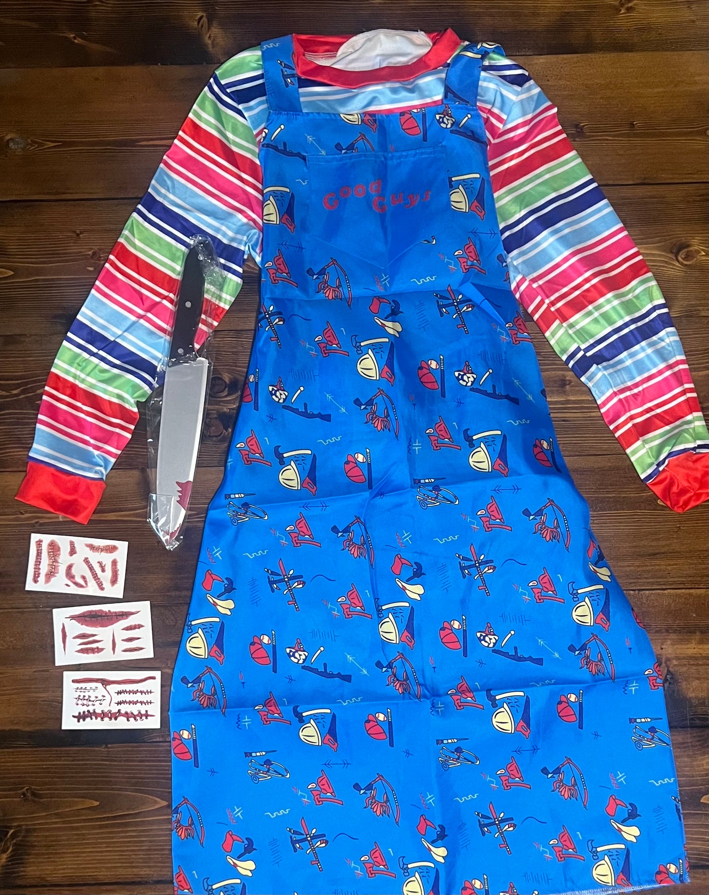 Chucky Costume Unisex Youth Large