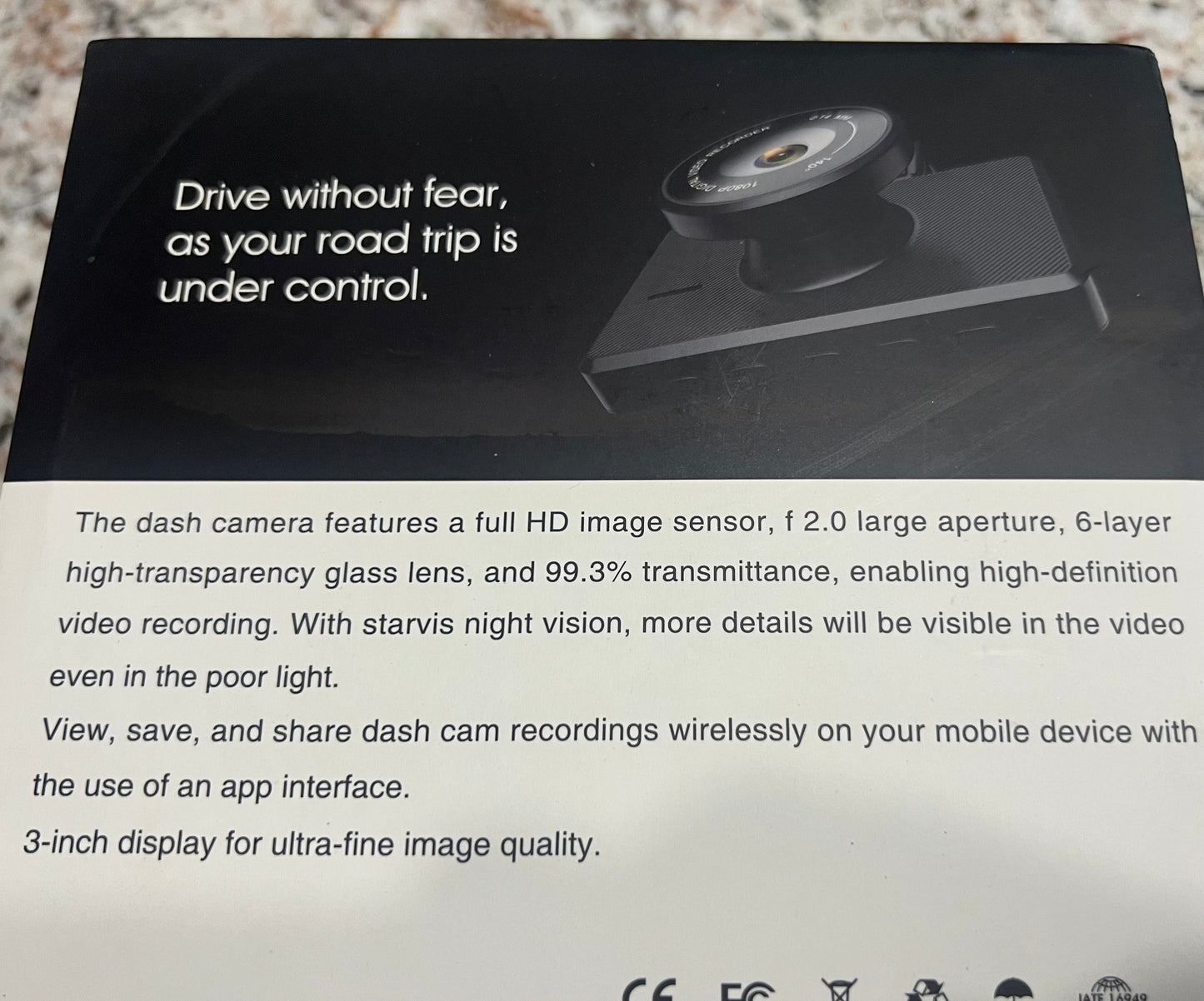Night Vision Dash Camera