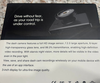 Night Vision Dash Camera