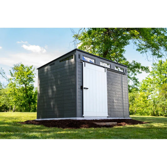 Suncast Modernist Barn Door shed 10'x7' (Available: 2)