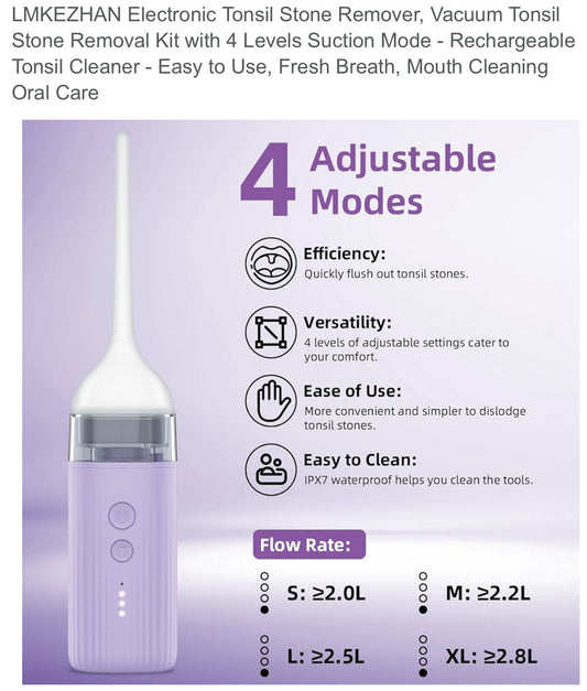 Electronic Tonsil Stone Removal Kit